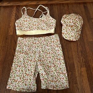 Tory Sport Floral Activewear Set
